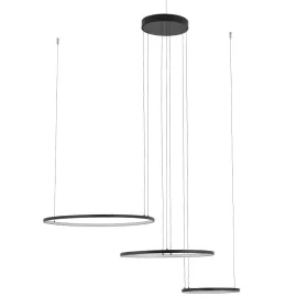   LED függőlámpa 85W 3750lm 3000K melegfehér 70° fekete modern CIRCOLO POWER Nowodvorski