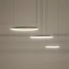 LED függőlámpa 85W 3750lm 3000K melegfehér 70° fekete modern CIRCOLO POWER Nowodvorski