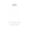 LED függőlámpa 67W 3700lm 3000K melegfehér 70° fehér modern CIRCOLO POWER Nowodvorski