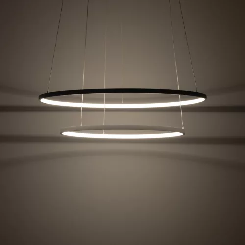 LED függőlámpa 67W 3700lm 3000K melegfehér 70° fehér modern CIRCOLO POWER Nowodvorski