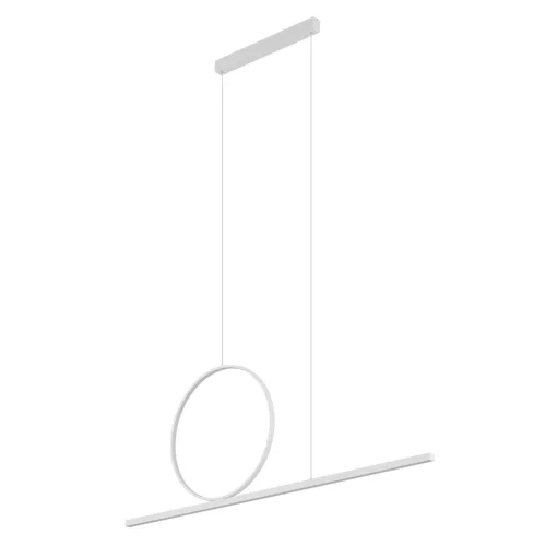 LED függőlámpa 39W 2100lm 3000K melegfehér 100° fehér modern LINEO Nowodvorski