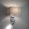 Falikar 2x E27 szürke 26cm klasszikus HOTEL MOOD Nowodvorski