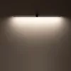 Fali lámpa, felületre szerelhető LED lámpa, 10W, 360lm, 3000K, meleg fekete, modern, SPIN LED S, 10368, Nowodvorski