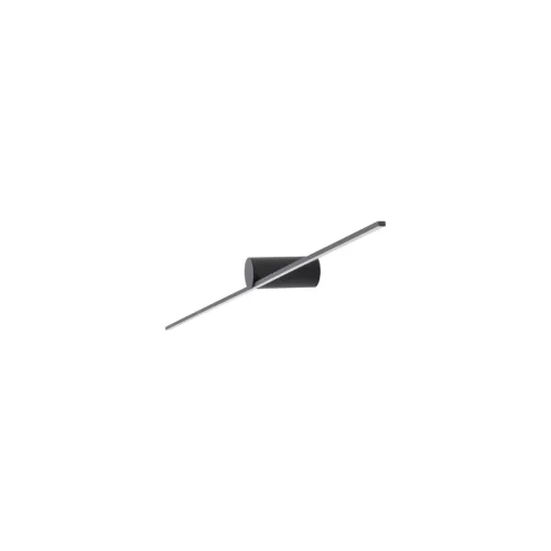 Fali lámpa, felületre szerelhető LED lámpa, 10W, 360lm, 3000K, meleg fekete, modern, SPIN LED S, 10368, Nowodvorski