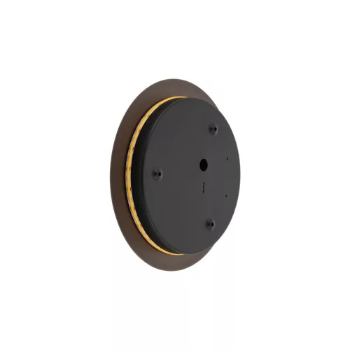 Fali lámpa, felületre szerelhető LED lámpa, 10W, 130lm, 3000K, melegbarna, modern RING LED M, 10352, Nowodvorski