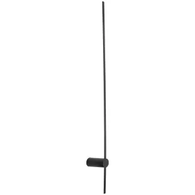   Fali lámpa, felületre szerelhető LED lámpa, 16W, 540lm, 3000K, meleg fekete, modern, SABER LED L, 10314, Nowodvorski