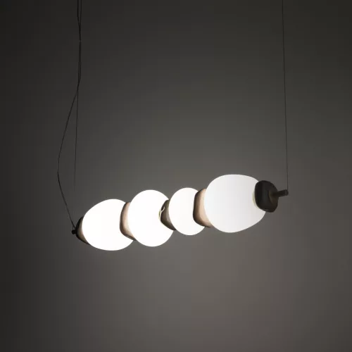 LED függőlámpa 22W 1750lm 3000K melegfehér 360° szürke Glamour CERAMIC Nowodvorski