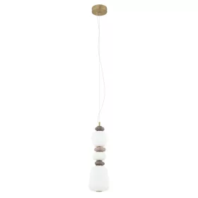   LED függőlámpa 19W 1500lm 3000K melegfehér 360° szürke Glamour CERAMIC Nowodvorski