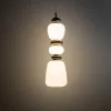 LED függőlámpa 19W 1500lm 3000K melegfehér 360° szürke Glamour CERAMIC Nowodvorski