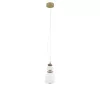 LED függőlámpa 12W 950lm 3000K melegfehér 360° szürke Glamour CERAMIC Nowodvorski