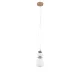 LED függőlámpa 12W 950lm 3000K melegfehér 360° szürke Glamour CERAMIC Nowodvorski
