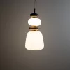 LED függőlámpa 12W 950lm 3000K melegfehér 360° szürke Glamour CERAMIC Nowodvorski