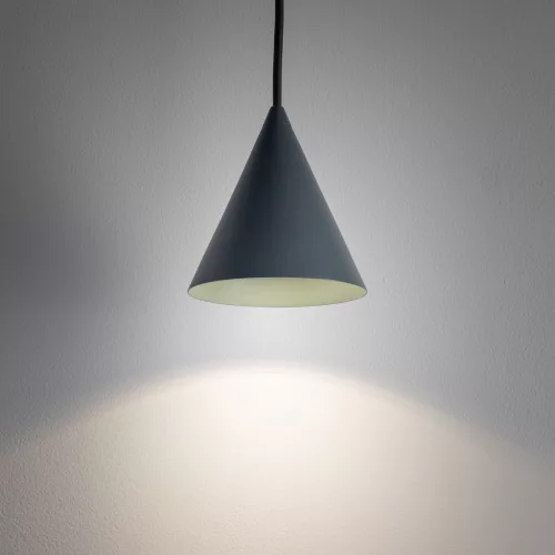 Függőlámpa GU10 10W szürke modern kúpos ZENITH Nowodvorski