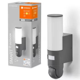   LED FALI LÁMPA 16W 900lm 3000k GREY mozgásérzékelővel és HD kamerával LEDVANCE Smart+ WiFi