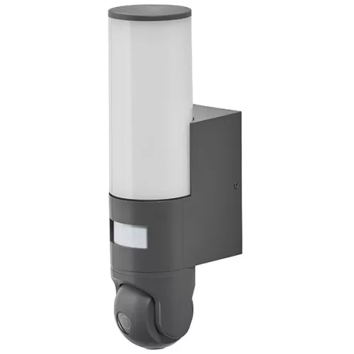 LED FALI LÁMPA 16W 900lm 3000k GREY mozgásérzékelővel és HD kamerával LEDVANCE Smart+ WiFi