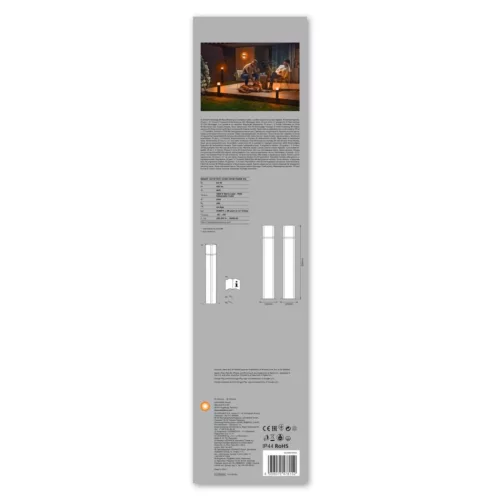 Kerti oszlopos LED lámpa SMART 9.5W RGB+W Szürke 50cm SMART+ WiFi CUBE LEDVANCE