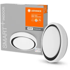   LED mennyezeti lámpa fekete ORBIS Moon 24W 2500lm meleg-hideg 38cm SMART+ WiFi LEDVANCE