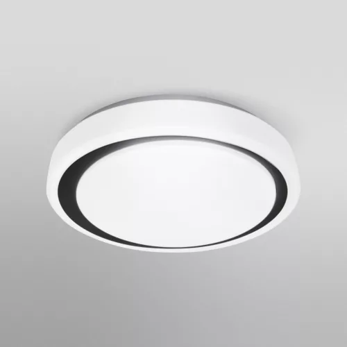 LED mennyezeti lámpa fekete ORBIS Moon 24W 2500lm meleg-hideg 38cm SMART+ WiFi LEDVANCE