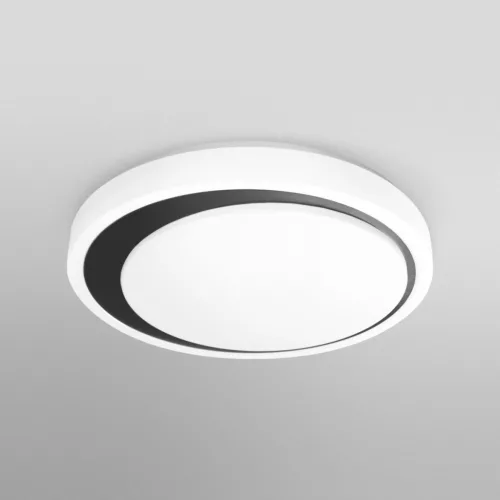 LED mennyezeti lámpa fekete ORBIS Moon 32W 3300lm meleg-hideg 48cm SMART+ WiFi LEDVANCE