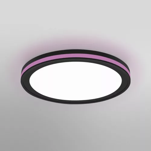 LED mennyezeti lámpa ORBIS CIRCLE 28W 2400lm RGB CCT 46cm SMART+ WIFI LEDVANCE fekete