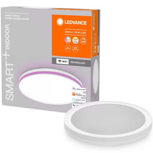 LED mennyezeti lámpa ORBIS CIRCLE 28W 2400lm RGB CCT 46cm SMART+ WIFI LEDVANCE