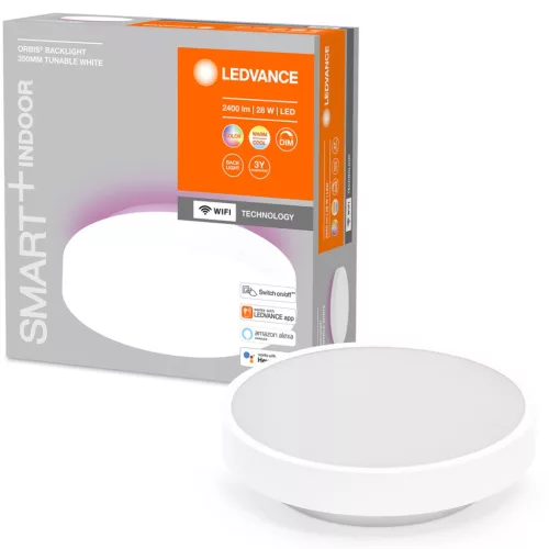 LED mennyezeti lámpa ORBIS BACKLIGHT 28W 2400lm RGB CCT 35cm SMART+ WIFI LEDVANCE