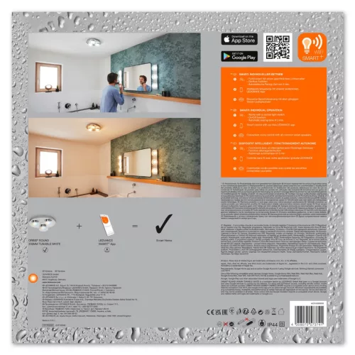 LED mennyezeti lámpa ORBIS Round 18W 1800lm meleg-hideg 30cm SMART+ WiFi LEDVANCE