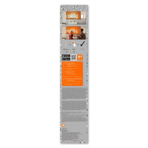LED fürdőszobai lámpatest ORBIS Wave 21W 2100lm meleg-hideg 52cm SMART+ WiFi LEDVANCE