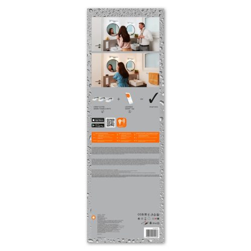 LED fürdőszobai tükörlámpa ORBIS Elypse 18W 1500lm meleg-hideg 20cm SMART+ WiFi LEDVANCE