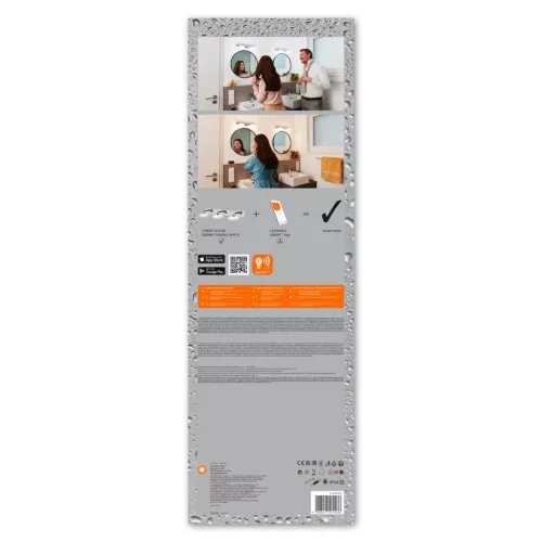 LED fürdőszobai tükörlámpa ORBIS Elypse 18W 1500lm meleg-hideg 20cm SMART+ WiFi LEDVANCE