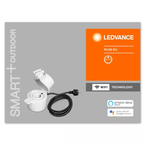 Intelligens külső aljzat EU 230V 3600W 16A Kompatibilis a SMART+ WiFi Ledvance távirányítóval