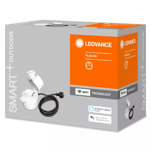 Intelligens külső aljzat EU 230V 3600W 16A Kompatibilis a SMART+ WiFi Ledvance távirányítóval