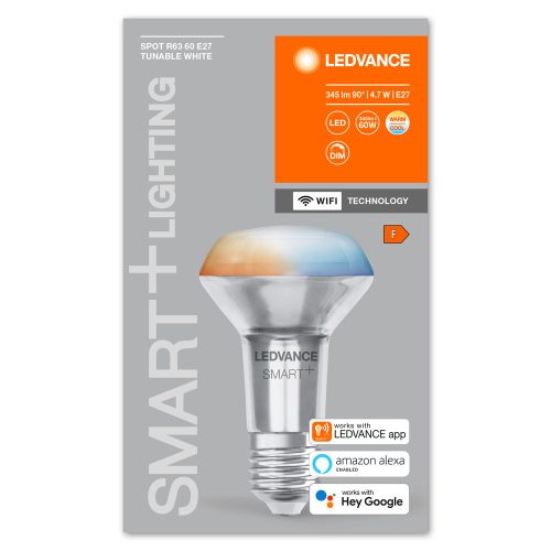 E27 R63 LED izzó 4.7W = 40W 345lm CCT 45° LEDVANCE SMART+ WIFI szabályozható