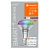 E27 R63 LED izzó 4.7W = 60W 345lm RGB CCT 45° LEDVANCE SMART+ WIFI szabályozható
