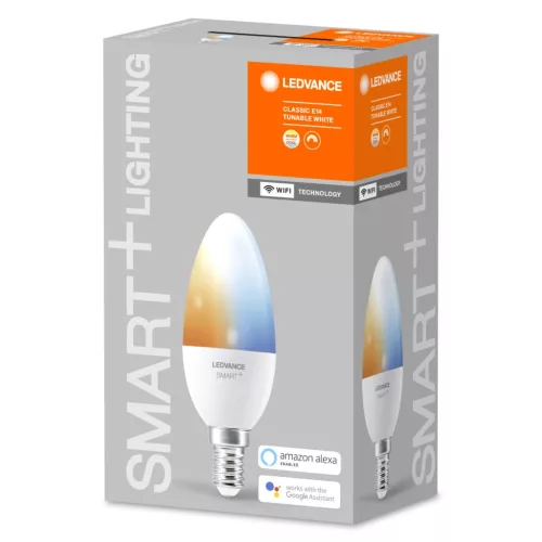 E14 B35 LED izzó 5W 470lm CCT LEDVANCE SMART+ WiFi szabályozható