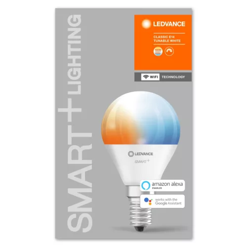 E14 P45 LED izzó 5W 470lm CCT LEDVANCE SMART+ WiFi szabályozható