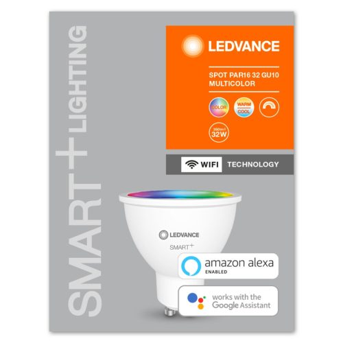 GU10 LED izzó 5W 350lm CCT LEDVANCE SMART+ WiFi RGB szabályozható