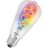 E27 ST64 LED izzó 4.5W = 30W 2700K Meleg RGB 300lm 300° LEDVANCE SMART+ WIFI izzószál szabályozható