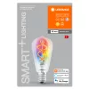 E27 ST64 LED izzó 4.5W = 30W 2700K Meleg RGB 300lm 300° LEDVANCE SMART+ WIFI izzószál szabályozható