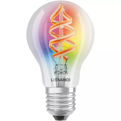 E27 A60 LED izzó 4,5W = 30W 2700K Meleg RGB 300lm 300° LEDVANCE SMART+ WIFI izzószál szabályozható