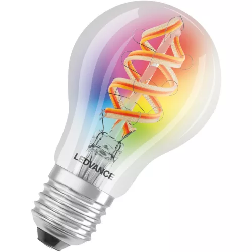 E27 A60 LED izzó 4,5W = 30W 2700K Meleg RGB 300lm 300° LEDVANCE SMART+ WIFI izzószál szabályozható