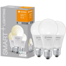   3PAK LED izzó E27 A60 9W 806lm 2700K meleg LEDVANCE SMART+ WiFi szabályozható