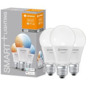   3PAK LED izzó E27 A60 9W 806lm CCT LEDVANCE SMART+ WiFi szabályozható