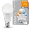 3PAK LED izzó E27 A60 9W 806lm CCT LEDVANCE SMART+ WiFi szabályozható