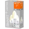 3PAK LED izzó E14 B35 5W 470lm 2700K meleg LEDVANCE SMART+ WiFi szabályozható