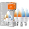 3PAK LED izzó E14 B35 5W 470lm CCT LEDVANCE SMART+ WiFi szabályozható