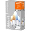 3PAK LED izzó E14 B35 5W 470lm CCT LEDVANCE SMART+ WiFi szabályozható