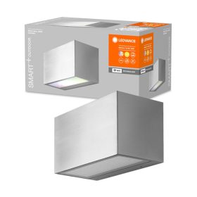   LEDVANCE SMART+ BRICK MULTICOLOR homlokzati fali lámpa 14W 600 lm WARM COLOR + RGB szürke