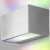 LEDVANCE SMART+ BRICK MULTICOLOR homlokzati fali lámpa 14W 600 lm WARM COLOR + RGB szürke