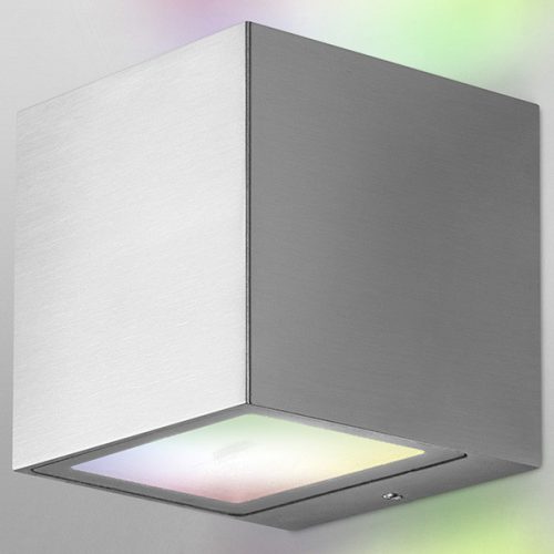 Intelligens LEDVANCE WIFI SMART+ téglafali EZÜSTSZÜRKE homlokzati fali lámpa 14W 550 lm LEDVANCE